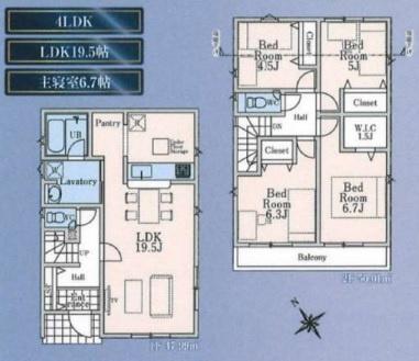 Ԏ}@1KLDK2ʍ̌Ŗ邢19.5̑ԁILb`ɂ͓piHĩXgbNɕ֗ȃpg[2K6.7̗mɂ͎[͂̂WICI